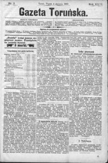Gazeta Toruńska 1889, R. 23 nr 3