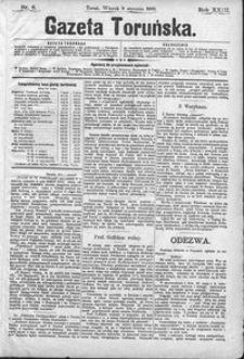 Gazeta Toruńska 1889, R. 23 nr 6