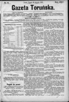 Gazeta Toruńska 1889, R. 23 nr 15