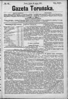 Gazeta Toruńska 1889, R. 23 nr 63