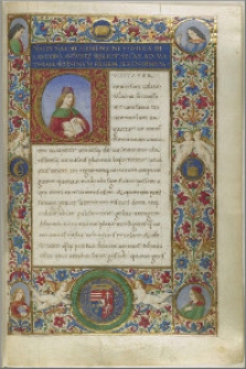 In hoc volumine continentur Naldi Naldii Florentini Epistola de laudibus augustae bibliothecae atque Libri quattuor versibus scripti eodem argumento ad serenissimum Mathiam Corvinum Pannoniae regem