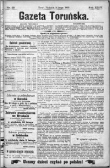 Gazeta Toruńska 1890, R. 24 nr 33