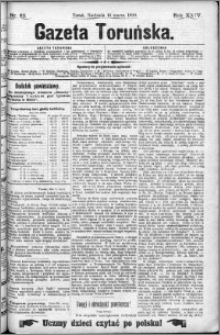 Gazeta Toruńska 1890, R. 24 nr 63