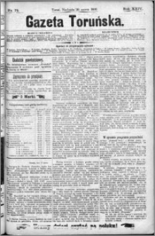 Gazeta Toruńska 1890, R. 24 nr 74