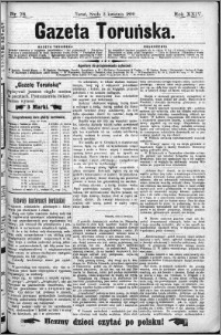 Gazeta Toruńska 1890, R. 24 nr 76