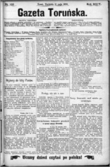 Gazeta Toruńska 1890, R. 24 nr 108