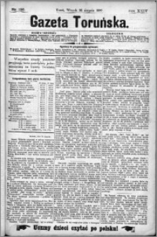 Gazeta Toruńska 1890, R. 24 nr 196