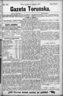 Gazeta Toruńska 1890, R. 24 nr 272