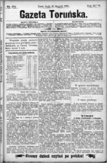 Gazeta Toruńska 1890, R. 24 nr 274