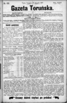 Gazeta Toruńska 1890, R. 24 nr 278