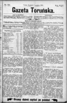 Gazeta Toruńska 1890, R. 24 nr 284