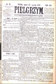 Pielgrzym, pismo religijne dla ludu 1884 nr 12