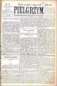 Pielgrzym, pismo religijne dla ludu 1884 nr 17