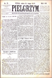 Pielgrzym, pismo religijne dla ludu 1884 nr 21