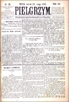 Pielgrzym, pismo religijne dla ludu 1884 nr 25