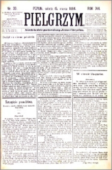 Pielgrzym, pismo religijne dla ludu 1884 nr 33