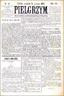 Pielgrzym, pismo religijne dla ludu 1884 nr 72