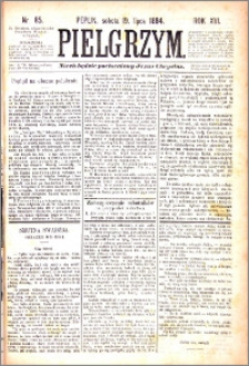 Pielgrzym, pismo religijne dla ludu 1884 nr 85