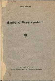 Śmierć Przemysława II