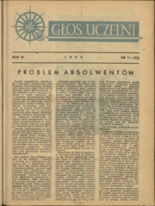 Głos Uczelni / UMK R. 5 nr 11 (32) (1955)