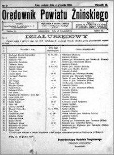 Orędownik Powiatu Żnińskiego 1930.01.04 R.43 nr 2