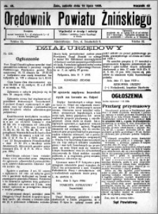 Orędownik Powiatu Żnińskiego 1930.07.19 R.43 nr 48