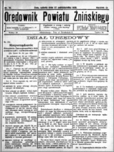 Orędownik Powiatu Żnińskiego 1930.10.25 R.43 nr 74