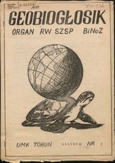 Geobiogłosik 1979 nr 1