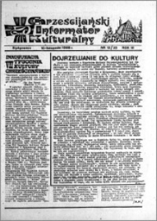 Chrześcijański Informator Kulturalny 1988.11.10 R.3 nr 12 (23)