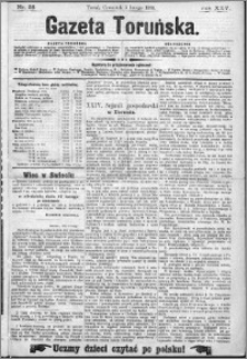 Gazeta Toruńska 1891, R. 25 nr 28