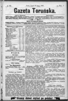 Gazeta Toruńska 1892, R. 26 nr 40