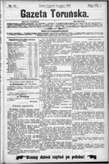 Gazeta Toruńska 1892, R. 26 nr 57