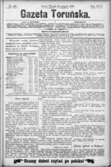 Gazeta Toruńska 1892, R. 26 nr 192