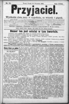 Przyjaciel : pismo dla ludu 1892 nr 79