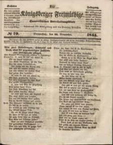 Königsberger Freimüthige Jg 6 nr 19 (13 November1845)