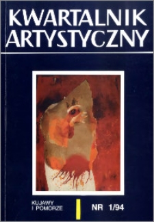 Kwartalnik Artystyczny : Kujawy i Pomorze 1994 nr 1