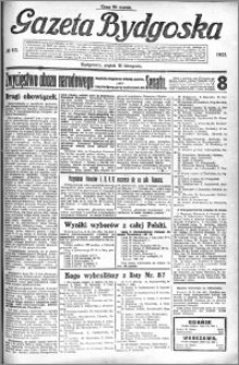 Gazeta Bydgoska 1922.11.10 R.1 nr 111