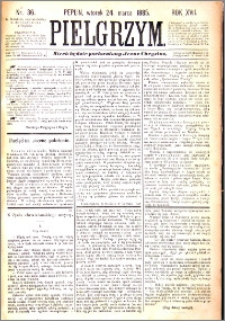 Pielgrzym, pismo religijne dla ludu 1885 nr 36