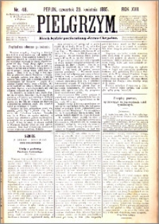 Pielgrzym, pismo religijne dla ludu 1885 nr 48