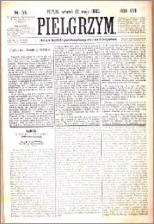 Pielgrzym, pismo religijne dla ludu 1885 nr 56