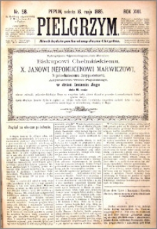 Pielgrzym, pismo religijne dla ludu 1885 nr 58