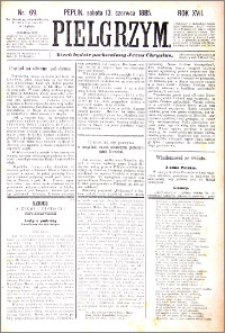 Pielgrzym, pismo religijne dla ludu 1885 nr 69