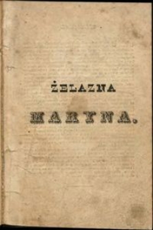 Żelazna Maryna : wiersz