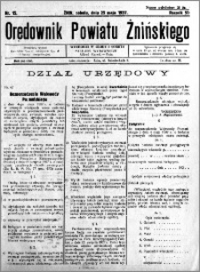 Orędownik Powiatu Żnińskiego 1937.05.23 R.51 nr 15