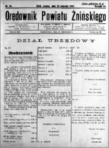 Orędownik Powiatu Żnińskiego 1937.08.28 R.51 nr 23