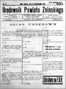 Orędownik Powiatu Żnińskiego 1937.10.23 R.51 nr 27