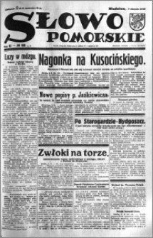Słowo Pomorskie 1932.08.07 R.12 nr 180