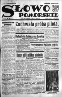 Słowo Pomorskie 1932.08.20 R.12 nr 190