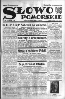 Słowo Pomorskie 1932.10.16 R.12 nr 239