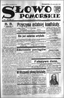 Słowo Pomorskie 1932.10.27 R.12 nr 248